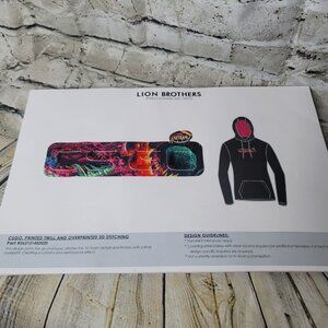 CSGO Printed Twill and Overprinted 3D Stitching Patch Iron Brothers Appx 8.5 x 3